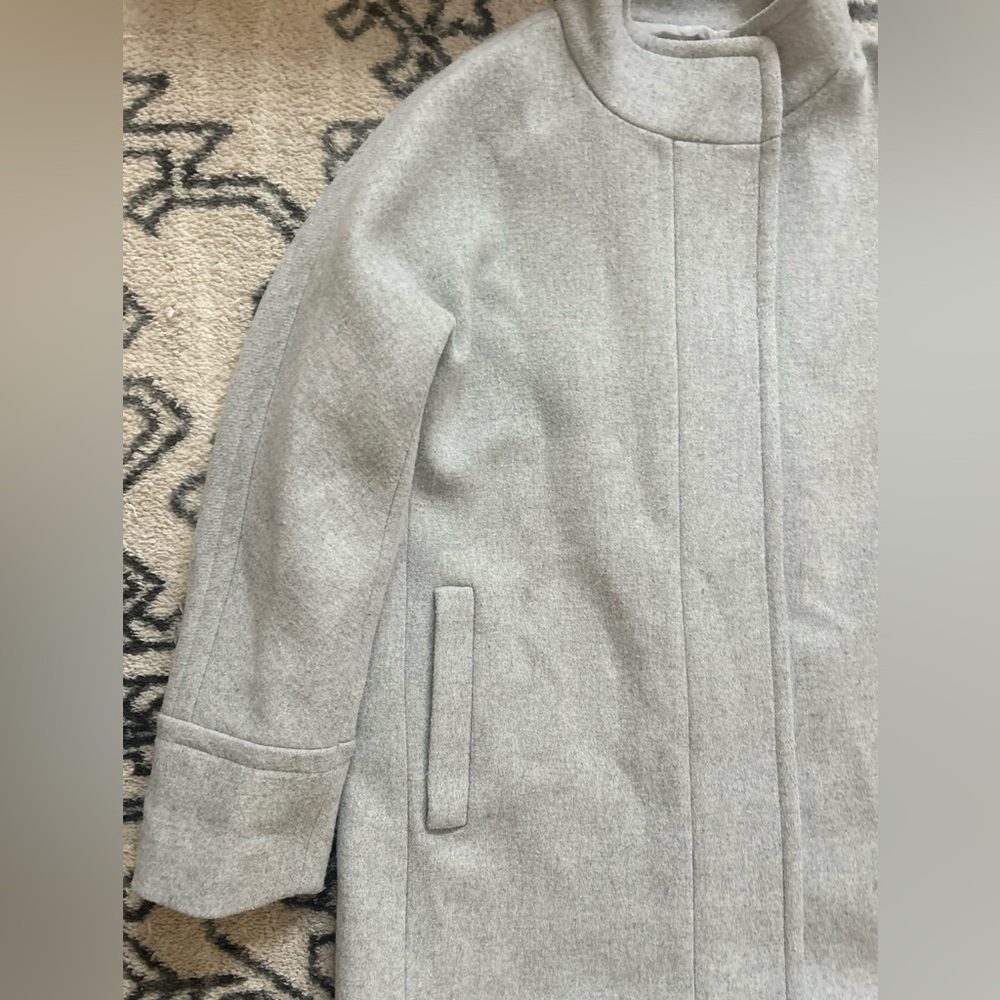 J.crew city coat wool heather grey - Picture 13 of 14